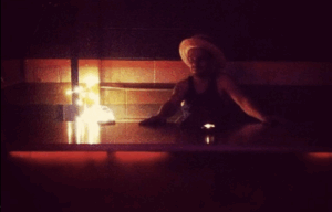 Travis Knight tending bar at The Frontier Room - SOFA District, Santa Rosa, CA