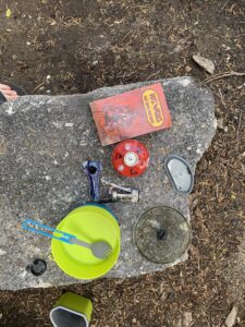 Backpacking essentials.