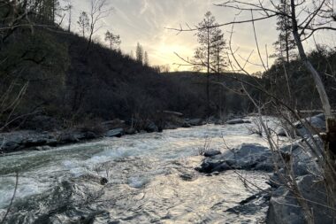 Just Upstream from Rainbow Pool